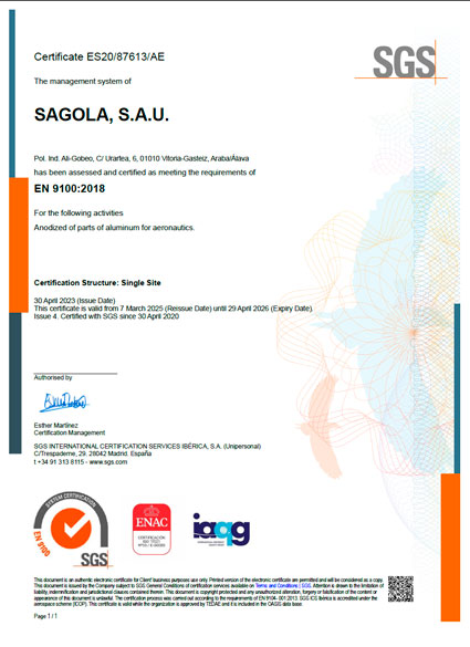 ISO 9100 document
