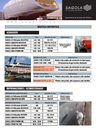 Guía Pintado Náutica deportiva