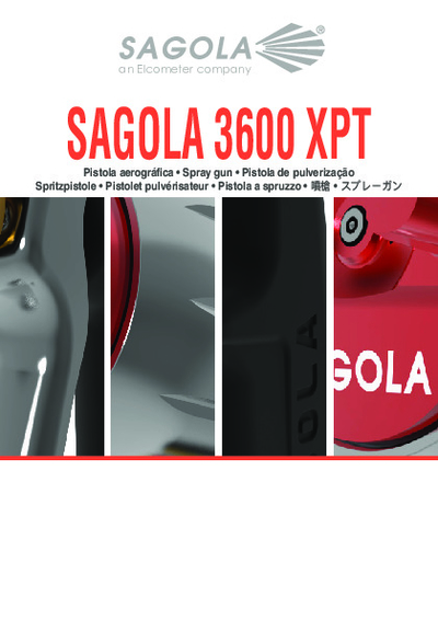 Pistola gravedad SAGOLA 3600 XPT