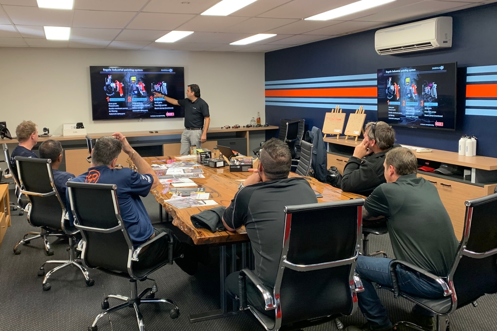 Sagola visited Axalta Australia