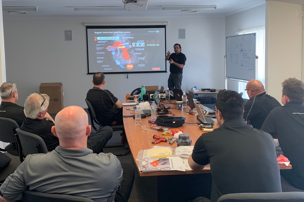 Sagola visited Axalta Australia