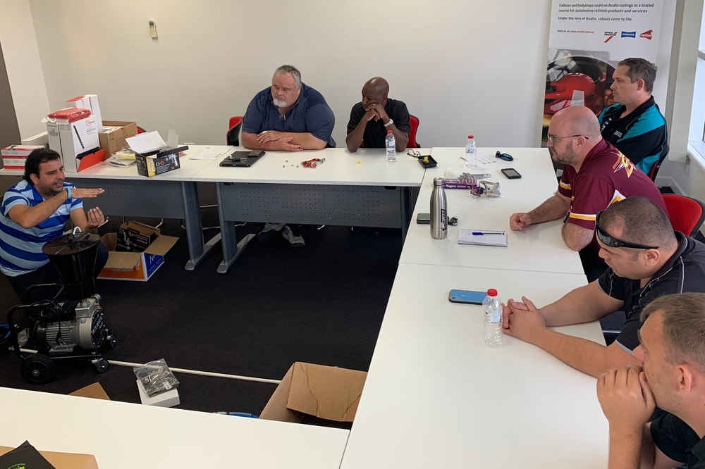 Sagola visited Axalta Australia