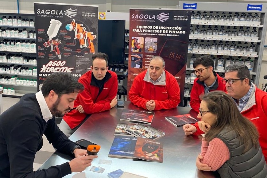 Sagola unveils advanced Elcometer measuring devices with Bluetooth connectivity at CESVIMAP