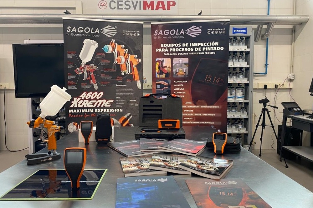 Sagola unveils advanced Elcometer measuring devices with Bluetooth connectivity at CESVIMAP