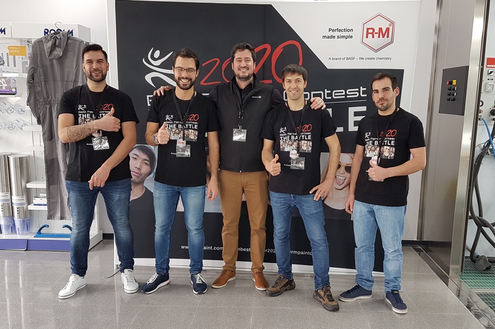 SAGOLA PARTNER OF RM BEST PAINTER CONTEST SPAIN & PORTUGAL