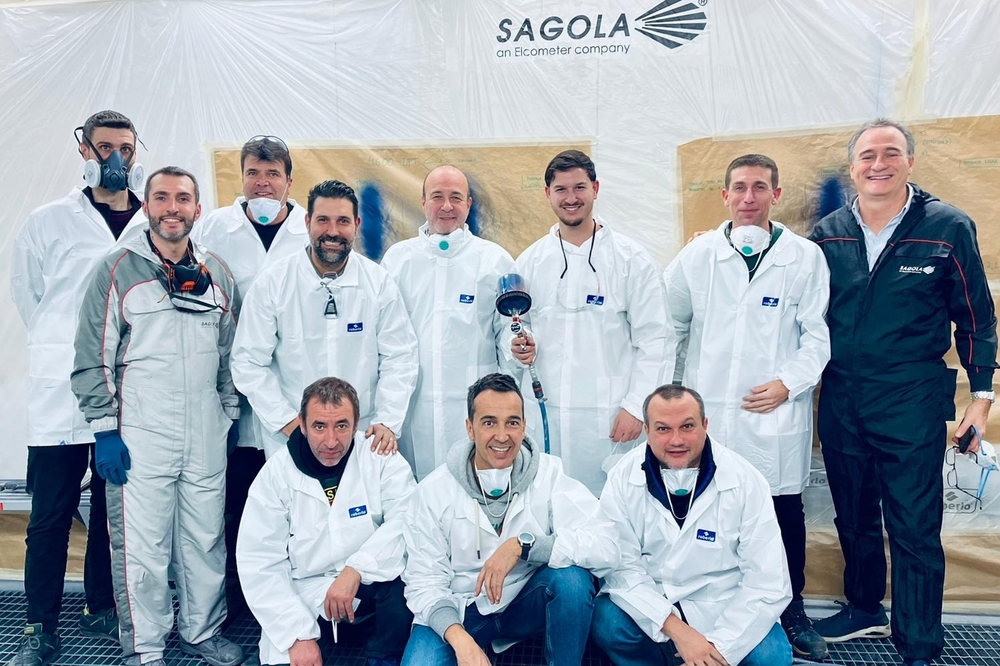 Sagola strengthens its commitment to bodyshop training with a technical session in Barcelona