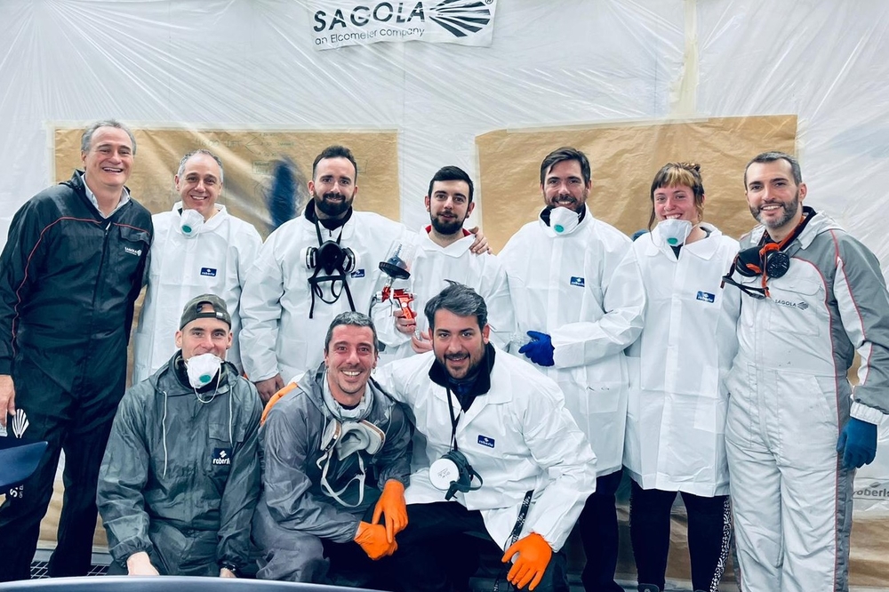 Sagola strengthens its commitment to bodyshop training with a technical session in Barcelona