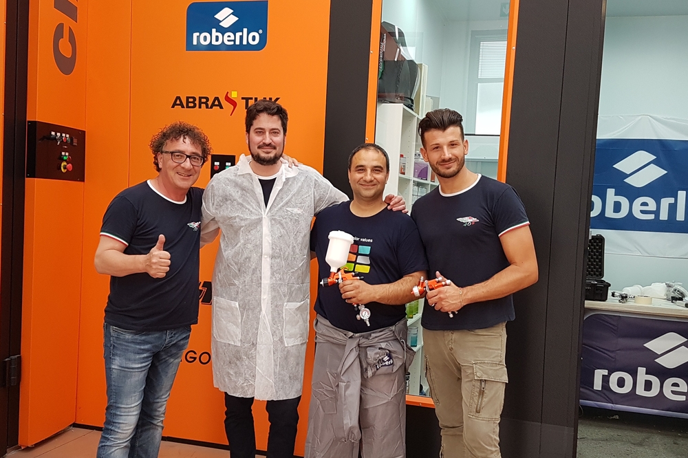 Training in roberlo abrastuk