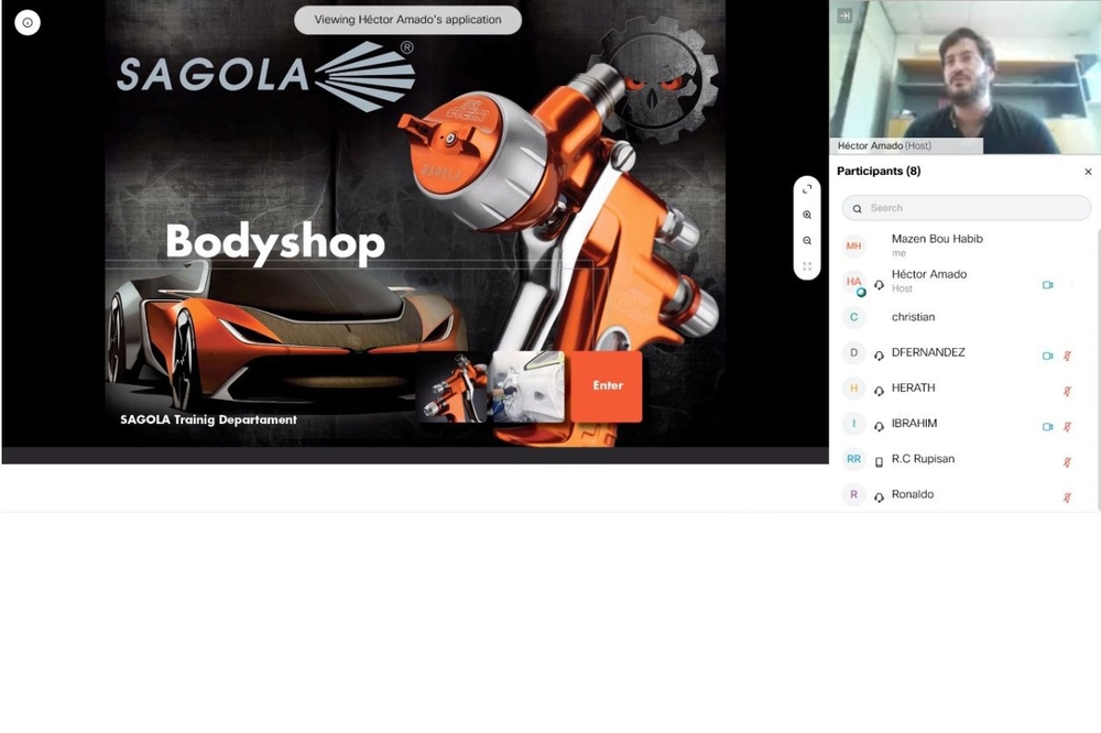 Online training continues in Sagola