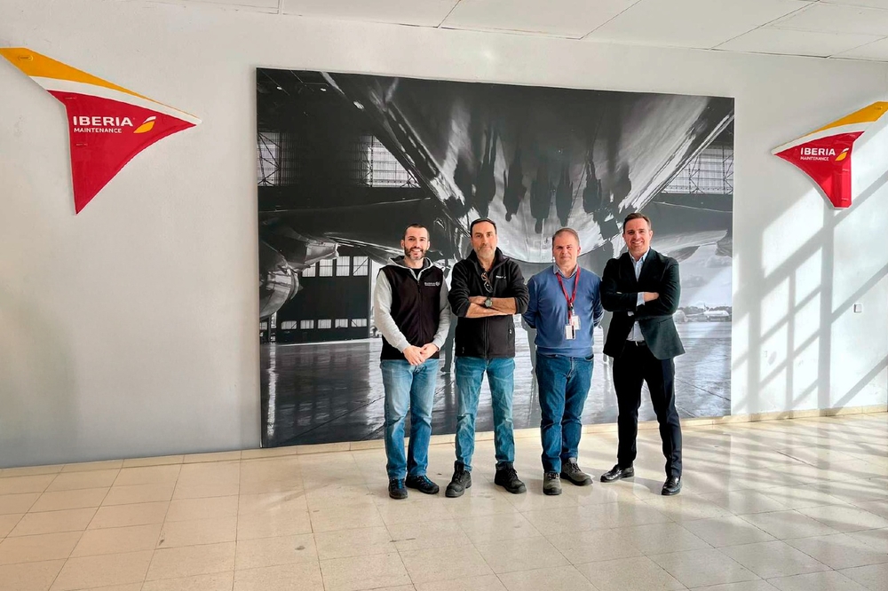 IBERIA trusts Sagola to equip its painting team