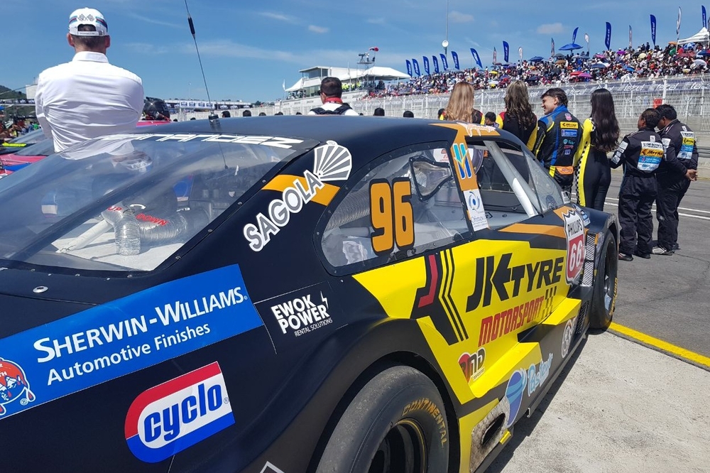 Sagola with Javier Fernandez "El Che" -Nascar Mexico
