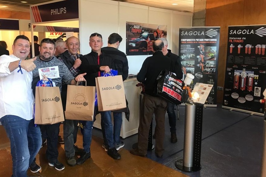 SAGOLA SUPPORTS DISTRIBUTOR’S TRADE SHOWS