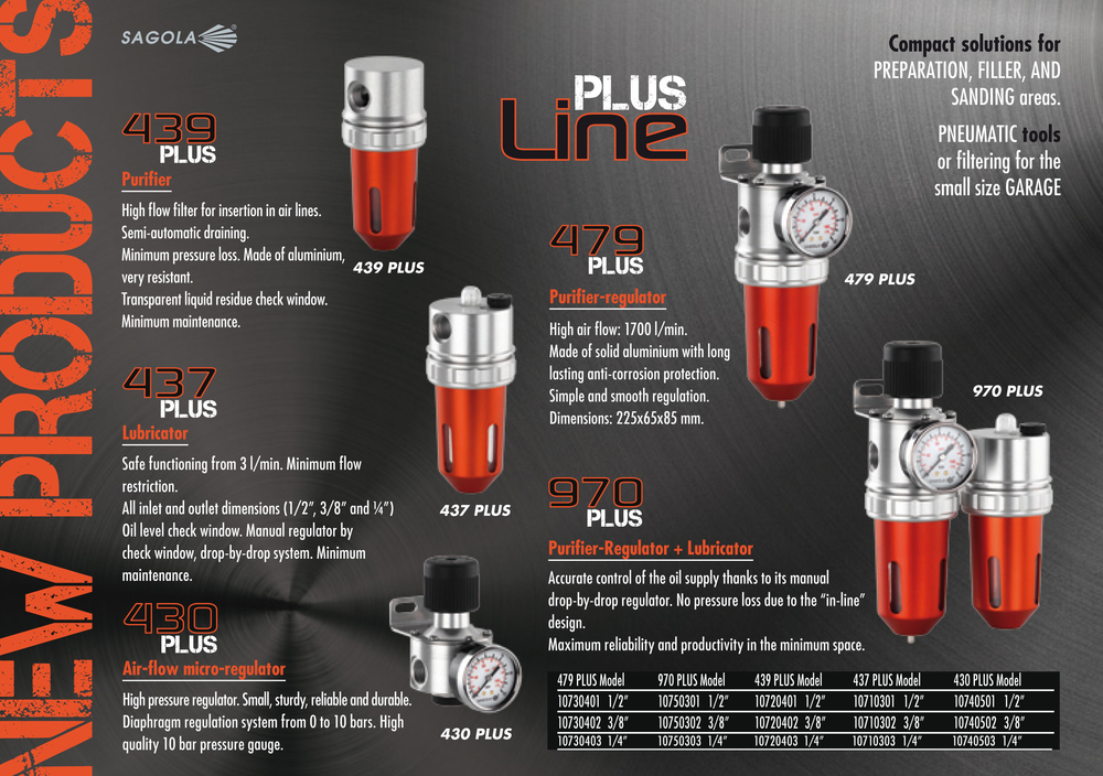 SAGOLA keeps reinforcing its compromise with the compressed air filtration solutions, inside the spraybooth.