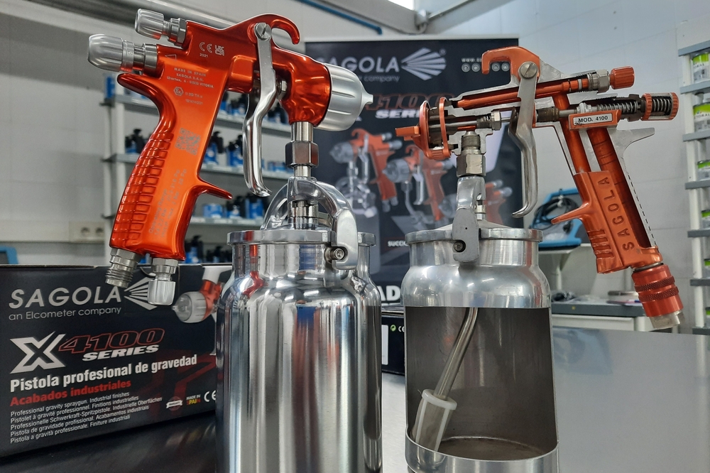 We present at cesvi our range of industrial painting and inspection equipment