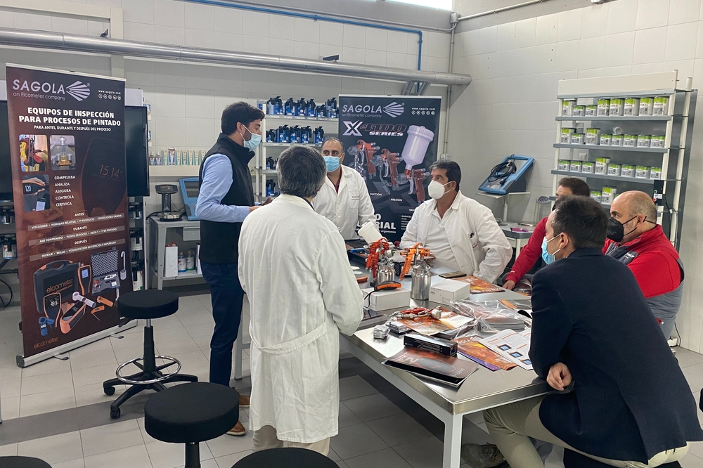 We present at cesvi our range of industrial painting and inspection equipment