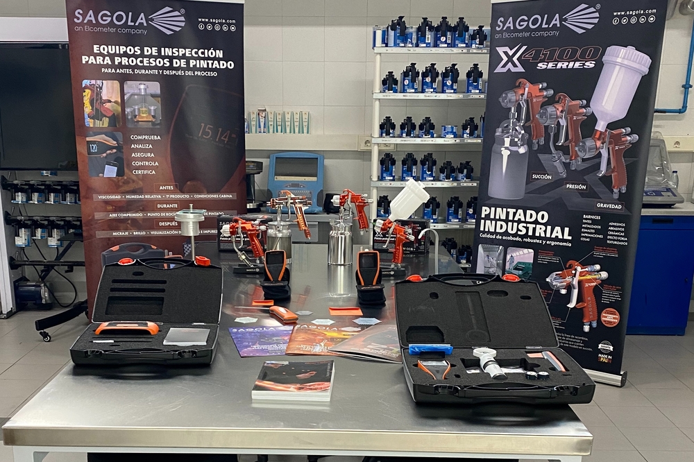 We present at cesvi our range of industrial painting and inspection equipment