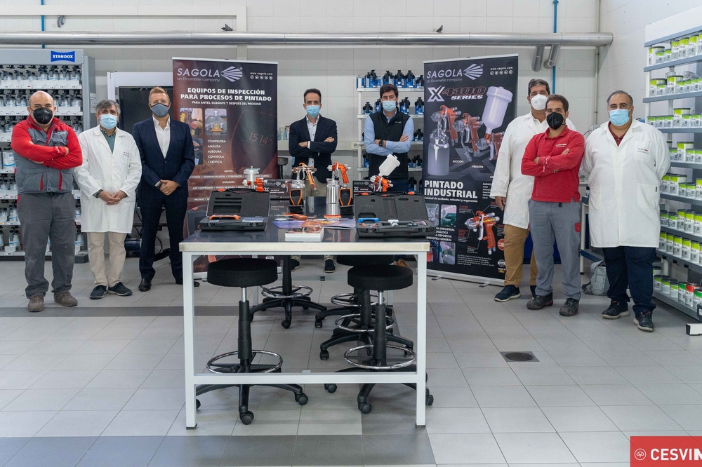 We present at cesvi our range of industrial painting and inspection equipment