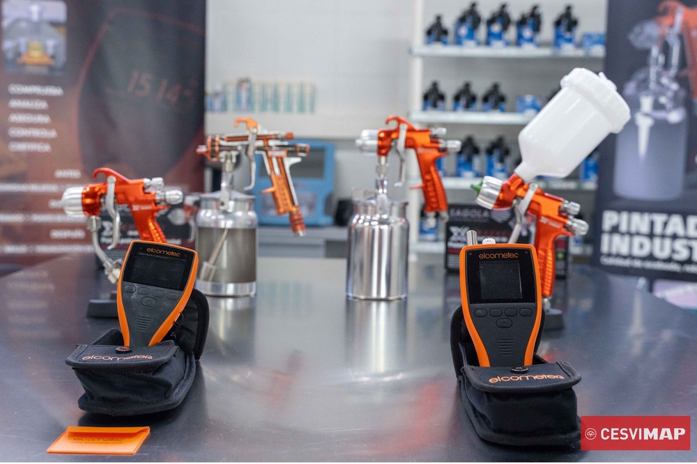 We present at cesvi our range of industrial painting and inspection equipment