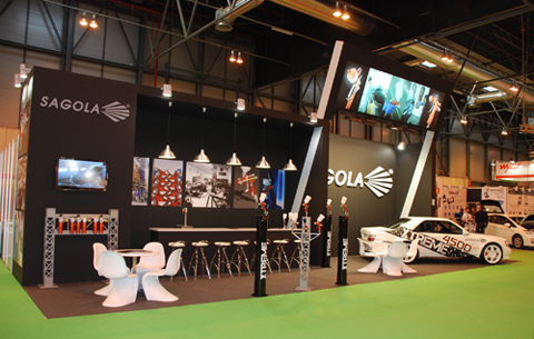 Sagola, awarded in the Innovation Gallery, triumphed in Motortec Trade Fair 2011, getting a great reception from the public