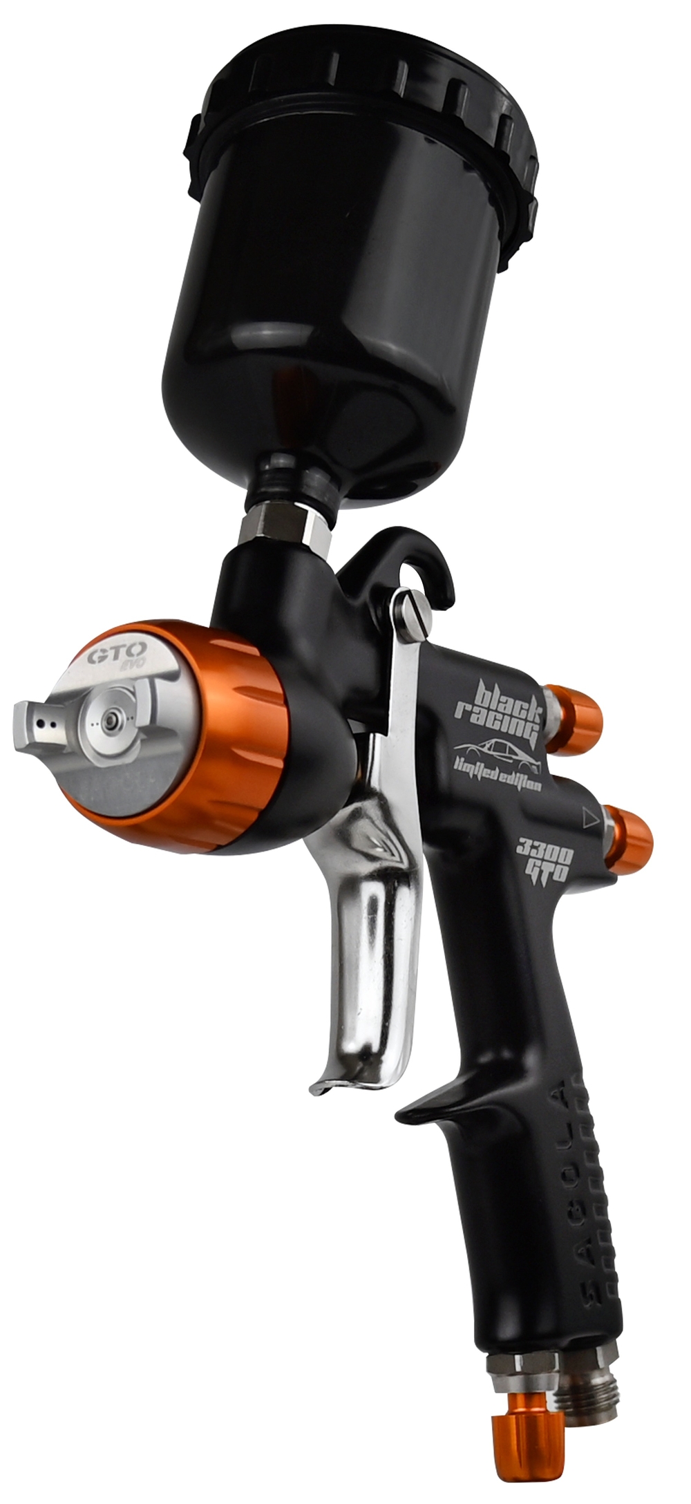 The new Sagola 3300 GTO Black Racing UV applies just the right amount—no more, no less.