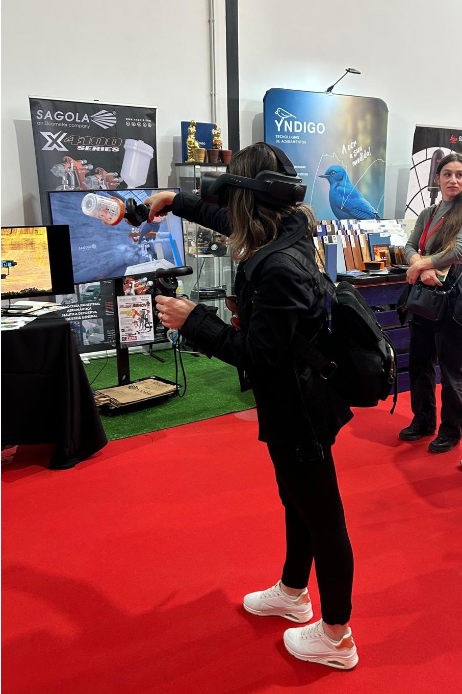 SagolaSPRAY™ Simulation Technology Takes the Spotlight at Trade Shows and Training Centers: Everyone Wants to Try It