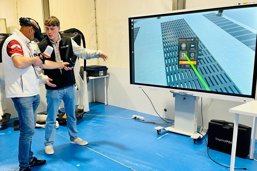 SagolaSPRAY™ Simulation Technology Takes the Spotlight at Trade Shows and Training Centers: Everyone Wants to Try It