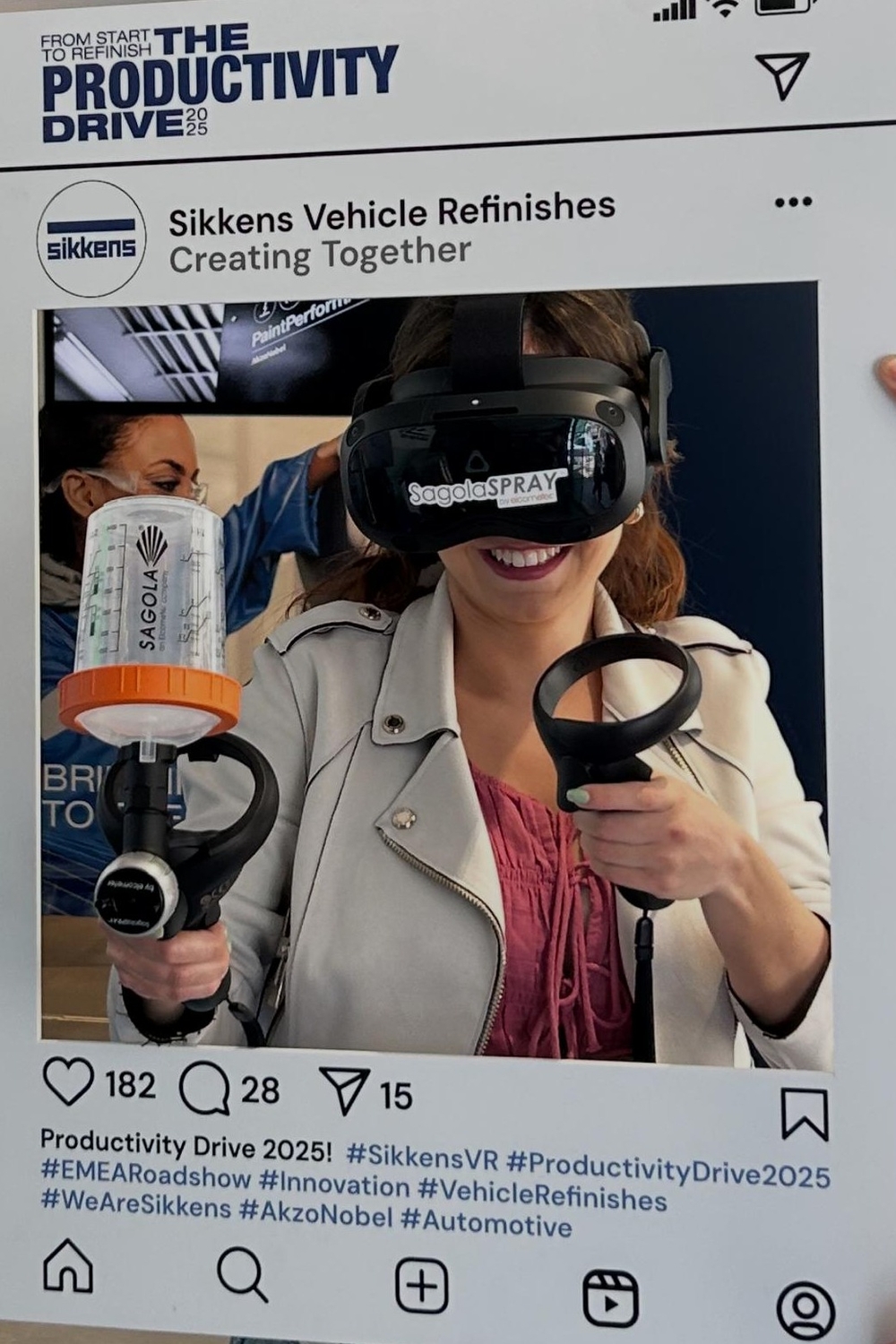 SagolaSPRAY™ Simulation Technology Takes the Spotlight at Trade Shows and Training Centers: Everyone Wants to Try It