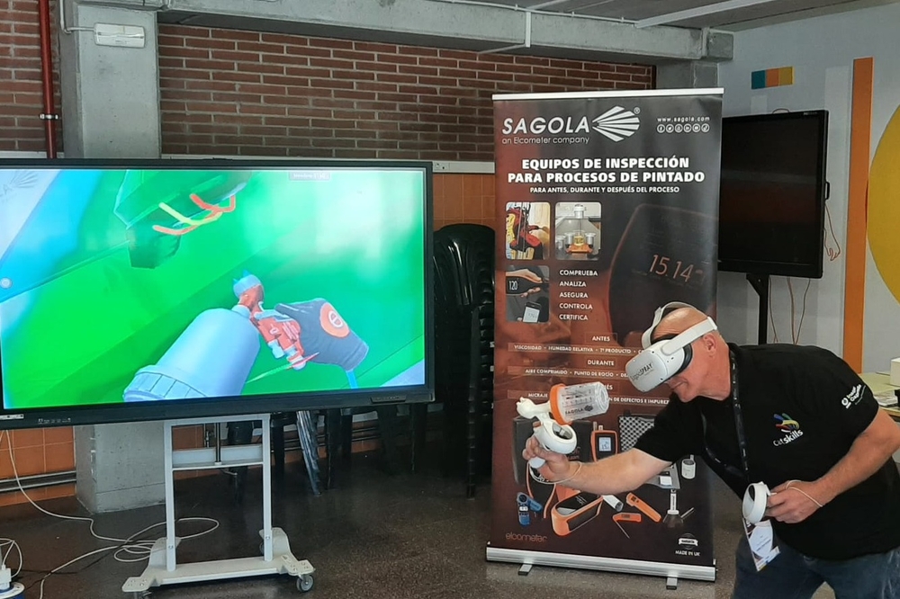 SagolaSPRAY™ Simulation Technology Takes the Spotlight at Trade Shows and Training Centers: Everyone Wants to Try It