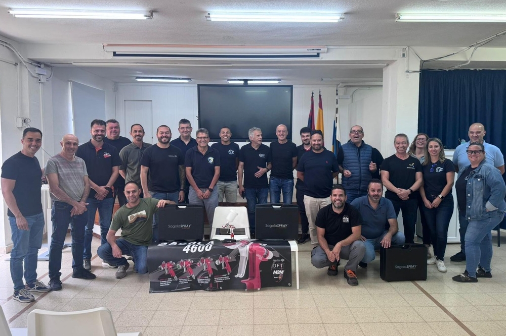 SagolaSPRAY™ virtual spray booths boost vocational training in the Canary Islands