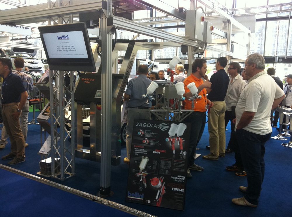 SAGOLA and BELLINI present the 4500 XTREME and the new line of FILTERS SERIES 5000 in AUTOPROMOTEC exhibition in ITALY