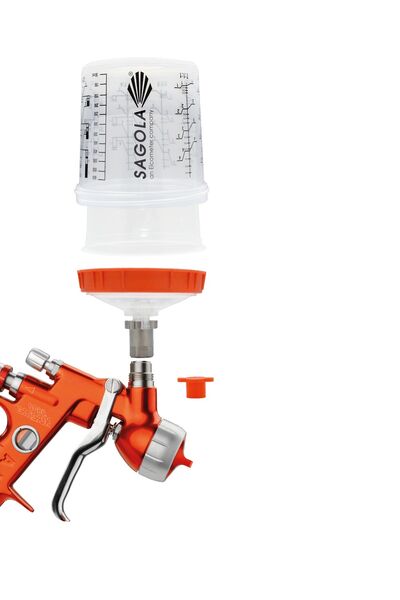 Disposable paint cup system DPC