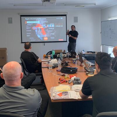 Sagola visited Axalta Australia