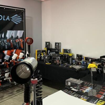 Sagola at the Comercializadora Automotriz 4J Automotive exhibition in Costa Rica