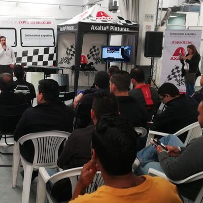 Sagola present in Axalta en Tour