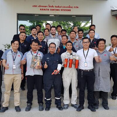 Training seminar in Axalta Thailand and Malaysia