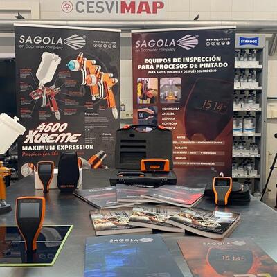 Sagola unveils advanced Elcometer measuring devices with Bluetooth connectivity at CESVIMAP