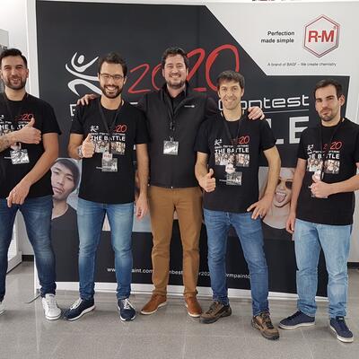 SAGOLA PARTNER OF RM BEST PAINTER CONTEST SPAIN & PORTUGAL