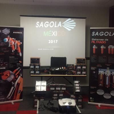 Training and painting equipment for cesvi mexico