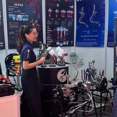 Tam Phat Industrial Equipment Co. Ltd. attends the BIFA Wood Vietnam fair to promote Sagola products