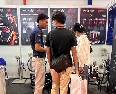 Tam Phat Industrial Equipment Co. Ltd. attends the BIFA Wood Vietnam fair to promote Sagola products