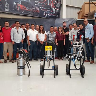 TECHNICAL TRAINING OF DISTRIBUTORS OF SAGOLA MEXICO