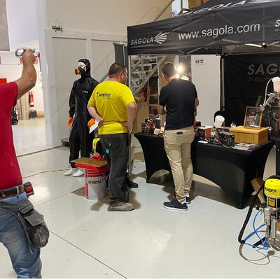 Sagola in action: A prominent presence in industry fairs and events
