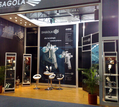 SAGOLA presents its range of bodywork in fairs and EXPO CESVI MOTORTEC (Mexico)