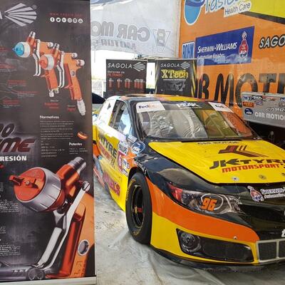 Sagola with the NASCAR Mexico
