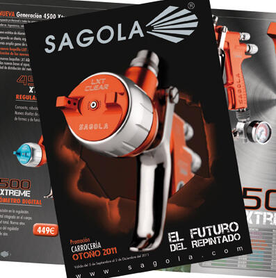 Launch of New brochure the promotion of new products sagola for this Autumn.