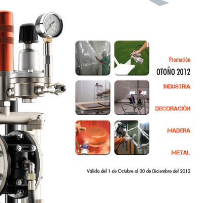 SAGOLA distribuye el NUEVO FOLLETO Promocional para los sectores de la Industria, Decoración, Madera y Metal. OTOÑO 2012