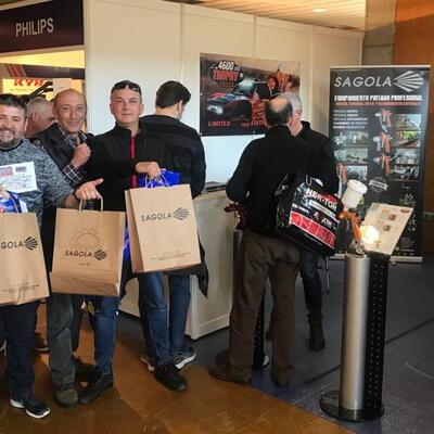 SAGOLA SUPPORTS DISTRIBUTOR’S TRADE SHOWS