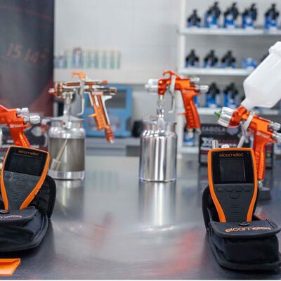 We present at cesvi our range of industrial painting and inspection equipment