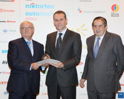 Sagola, awarded in the Innovation Gallery, triumphed in Motortec Trade Fair 2011, getting a great reception from the public