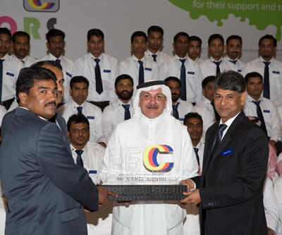 SAGOLA celebrated the 25th anniversary of our Arabian Importer COLORS EST FOR PAINTS